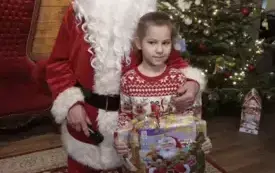 Wizyta w Wiosce Świętego Mikołaja w Bałtowie 10