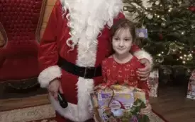 Wizyta w Wiosce Świętego Mikołaja w Bałtowie 13