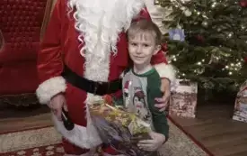 Wizyta w Wiosce Świętego Mikołaja w Bałtowie 14
