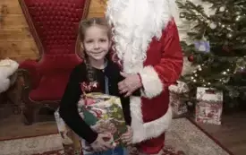 Wizyta w Wiosce Świętego Mikołaja w Bałtowie 15