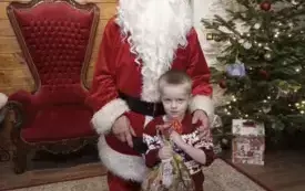 Wizyta w Wiosce Świętego Mikołaja w Bałtowie 16
