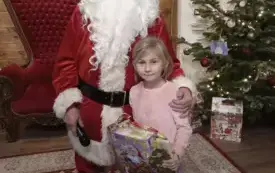 Wizyta w Wiosce Świętego Mikołaja w Bałtowie 17