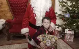 Wizyta w Wiosce Świętego Mikołaja w Bałtowie 19