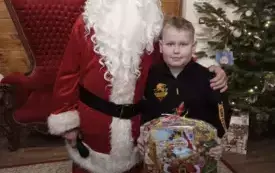 Wizyta w Wiosce Świętego Mikołaja w Bałtowie 20