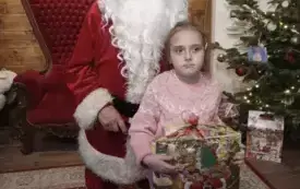 Wizyta w Wiosce Świętego Mikołaja w Bałtowie 24