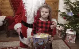 Wizyta w Wiosce Świętego Mikołaja w Bałtowie 25