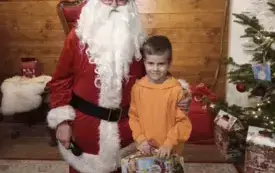 Wizyta w Wiosce Świętego Mikołaja w Bałtowie 28