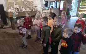 Wizyta w Wiosce Świętego Mikołaja w Bałtowie 29