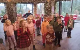 Wizyta w Wiosce Świętego Mikołaja w Bałtowie 31