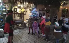 Wizyta w Wiosce Świętego Mikołaja w Bałtowie 37