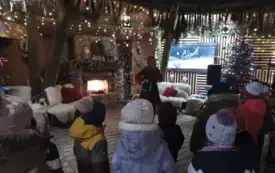 Wizyta w Wiosce Świętego Mikołaja w Bałtowie 40