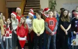 Mikołajkowe atrakcje w PSP w Godowie 2