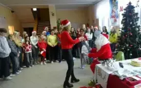 Mikołajkowe atrakcje w PSP w Godowie 4