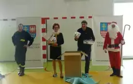 Mikołajkowe atrakcje w PSP w Godowie 10