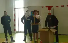 Mikołajkowe atrakcje w PSP w Godowie 11