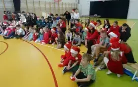 Mikołajkowe atrakcje w PSP w Godowie 20