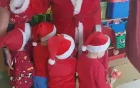 Mikołajki w przedszkolu w Chybicach 13