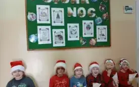 Mikołajki w przedszkolu w Chybicach 19