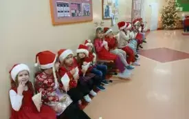 Mikołajki w przedszkolu w Chybicach 21