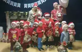 Mikołajki w przedszkolu w Chybicach 22