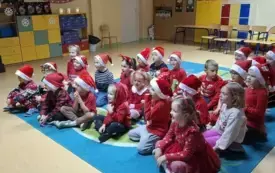 Mikołajki w przedszkolu w Chybicach 26