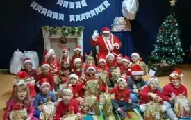 Mikołajki w przedszkolu w Chybicach 29