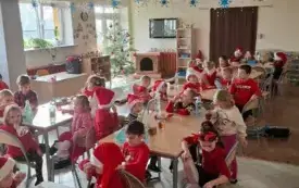 Mikołajki w przedszkolu w Chybicach 34