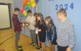Zabawa andrzejkowa w PSP w Łomnie 1