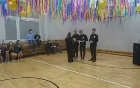 Zabawa andrzejkowa w PSP w Łomnie 5