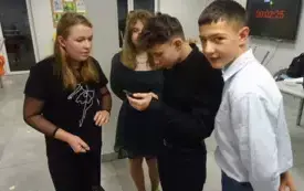 Zabawa andrzejkowa w PSP w Łomnie 23