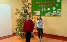 Podziękowania dla naszych uczni&oacute;w za piękne ozdoby na choinkę- PSP Chybice 8