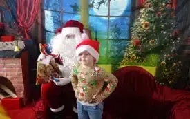 &bdquo;Ho Ho Ho &hellip; Czy są tu jakieś grzeczne dzieci?&rdquo; &ndash; Mikołaj w naszej  szkole. 9