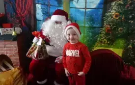 &bdquo;Ho Ho Ho &hellip; Czy są tu jakieś grzeczne dzieci?&rdquo; &ndash; Mikołaj w naszej  szkole. 12