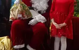 &bdquo;Ho Ho Ho &hellip; Czy są tu jakieś grzeczne dzieci?&rdquo; &ndash; Mikołaj w naszej  szkole. 22