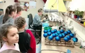 Wycieczka do Fabryki Bombek w Piotrkowie Trybunalskim- PSP Chybice 16