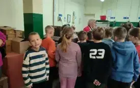 Wycieczka do Fabryki Bombek w Piotrkowie Trybunalskim- PSP Chybice 33