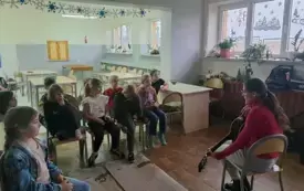Świetlicowe przygotowania do Świąt Bożego Narodzenia- PSP Chybice 29