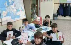 Projekt językowy eTwinning w PSP w Godowie - listy i świąteczne życzenia 1