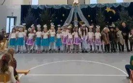 Jasełka bożonarodzeniowe w PSP w Jadownikach 22
