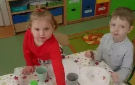 Spotkanie wigilijne w przedszkolu w Godowie 1