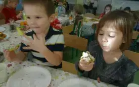 Spotkanie wigilijne w przedszkolu w Godowie 5