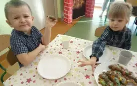 Spotkanie wigilijne w przedszkolu w Godowie 8