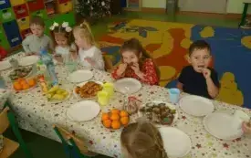 Spotkanie wigilijne w przedszkolu w Godowie 13