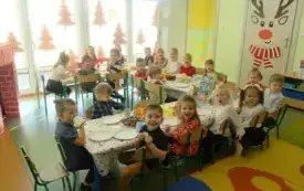 Spotkanie wigilijne w przedszkolu w Godowie 15