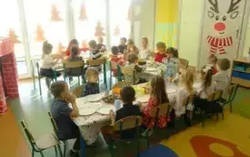 Spotkanie wigilijne w przedszkolu w Godowie 16