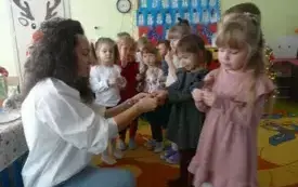 Spotkanie wigilijne w przedszkolu w Godowie 19