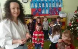 Spotkanie wigilijne w przedszkolu w Godowie 22
