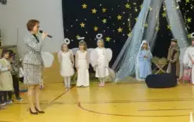 Przedszkolne jasełka w PSP w Godowie 1
