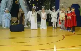 Przedszkolne jasełka w PSP w Godowie 10