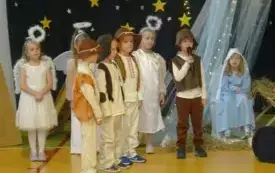 Przedszkolne jasełka w PSP w Godowie 15